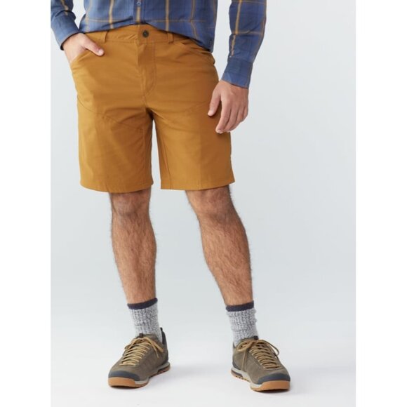 Kuhl Men's Renegade Stretch DURALUX Performance Shorts Men's 40 Tan 10" Inseam - Picture 1 of 15